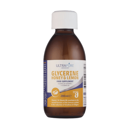 Ultrapure Glycerine Honey & Lemon Syrup