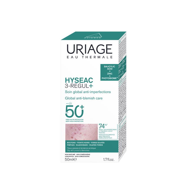 Uriage Hyseac Very High Protection Fluid SPF50+ 50ml Bottle - product image 2