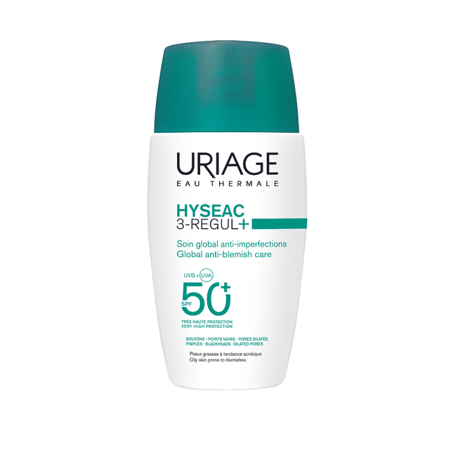 Uriage Hyseac Very High Protection Fluid SPF50+ 50ml Bottle
