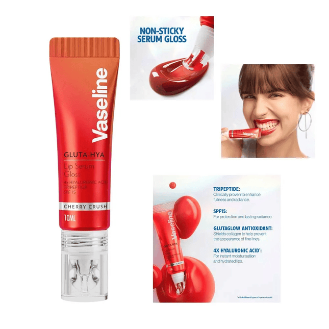 Vaseline Gluta-Hya Lip Serum Gloss 10ml