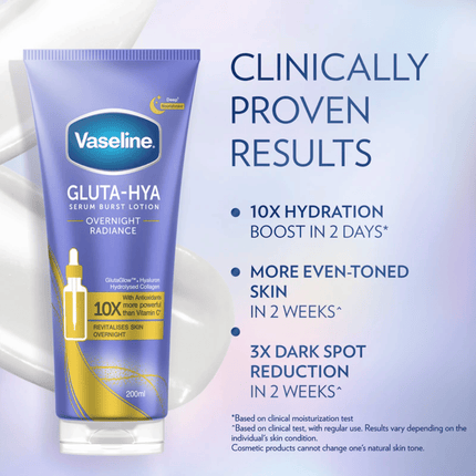 Vaseline Gluta-Hya Overnight Radiance 200ml