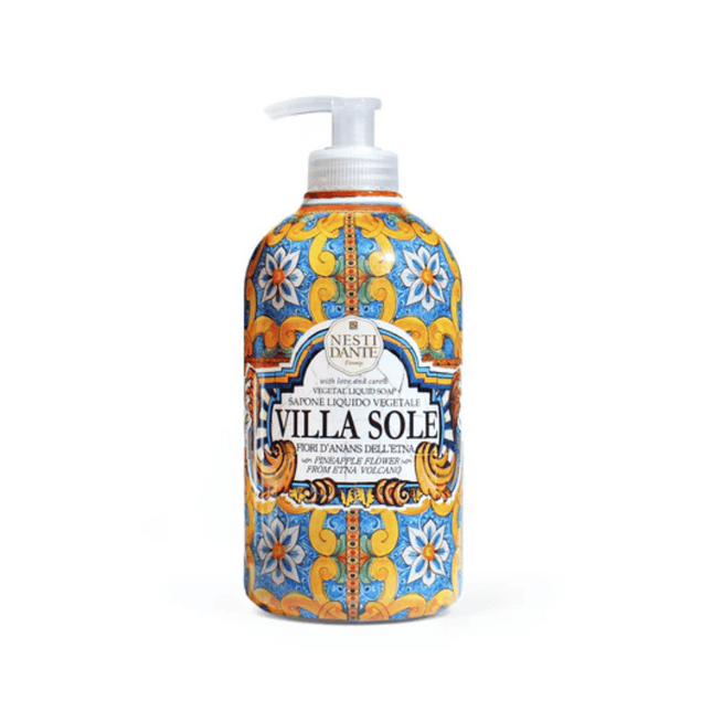 Nesti Dante Villa Sole (Fiori D´Ananas Dell´Etna) Pineapple Flowers of Etna Liquid Soap 500ml
