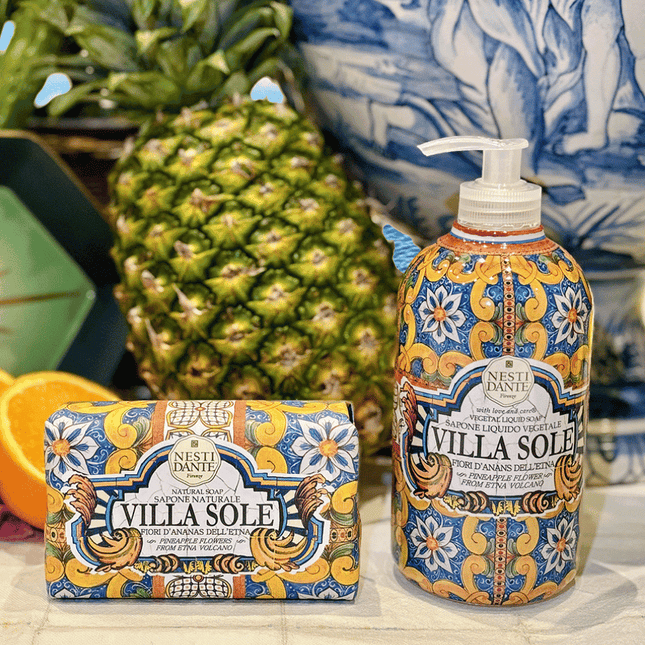 Nesti Dante Villa Sole (Fiori D´Ananas Dell´Etna) Pineapple Flowers of Etna Liquid Soap 500ml