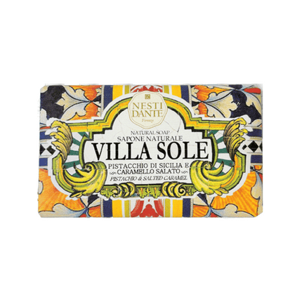 Nesti Dante Villa Sole Sicilian Pistachio and Salted Caramel Soap 250g