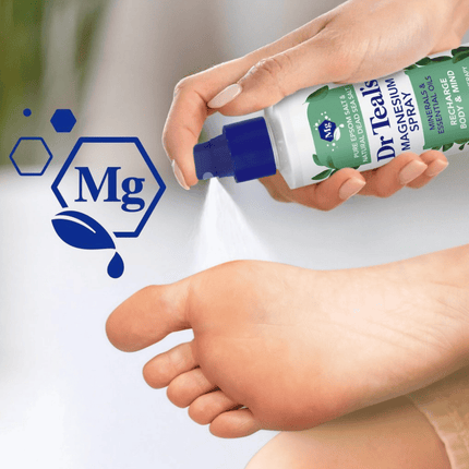 Dr Teal's Wellness Therapy Eucalyptus & Spearmint Magnesium Spray , Essential Oil