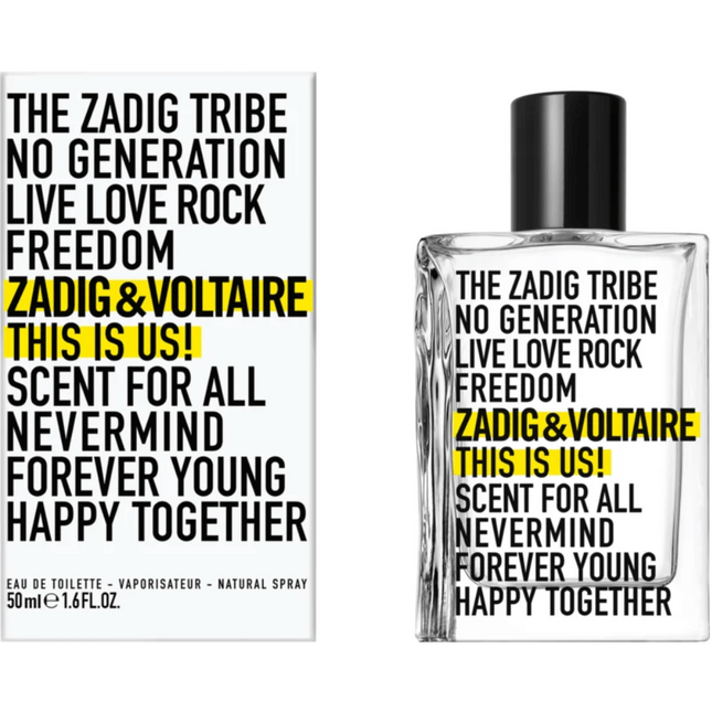 Zadig & Voltaire This Is Us! Edt 50ml
