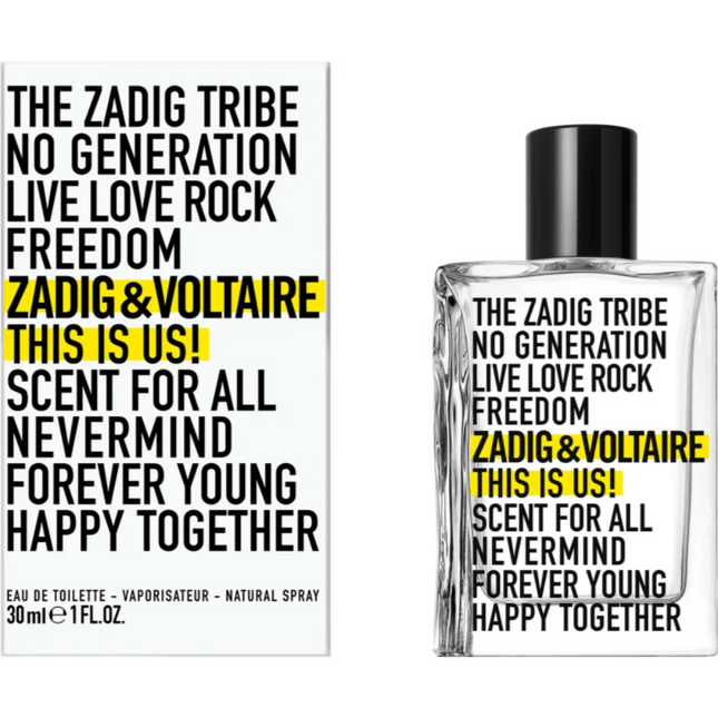 Zadig & Voltaire This Is Us! Edt 30ml