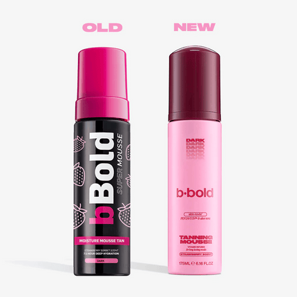 bBold Tanning Mousse - Super Dark 175ml