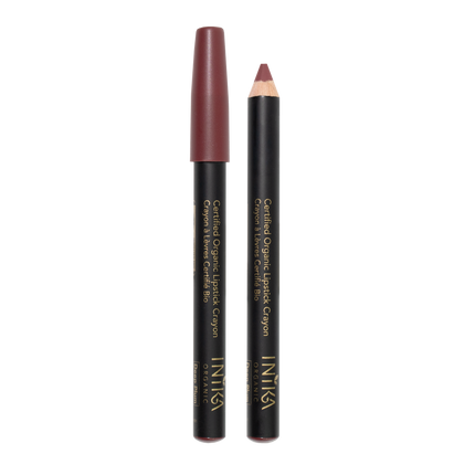 INIKA Certified Organic Lipstick Crayon (Deep Plum) from YourLocalPharmacy.ie