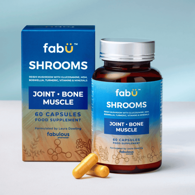 fabU Shrooms Joint-Muscle-Bone 60 caps