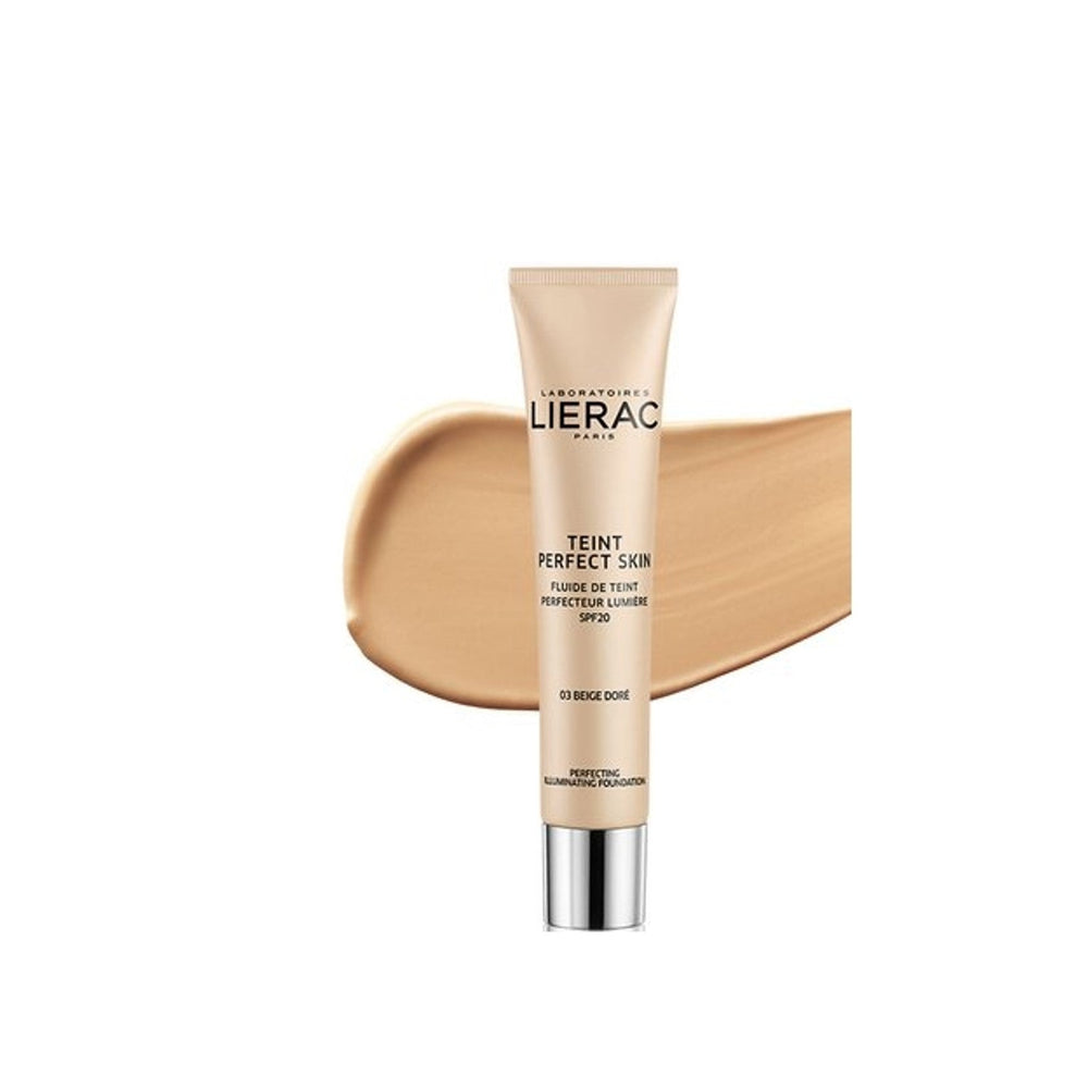 LIERAC -TEINT PERFECTING ILLUMINATING FOUNDATION BEIGE DORÉ 30ml