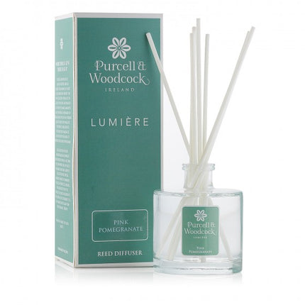 Purcell & Woodcock Lumiere Pink Pomegranate Scented Reed Diffuser from YourLocalPharmacy.ie