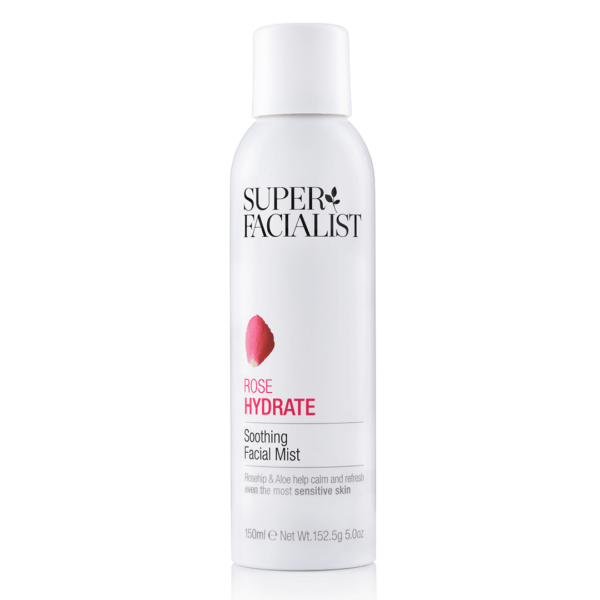 Super Facialist Rose Hydrate Soothing Facial Mist from YourLocalPharmacy.ie