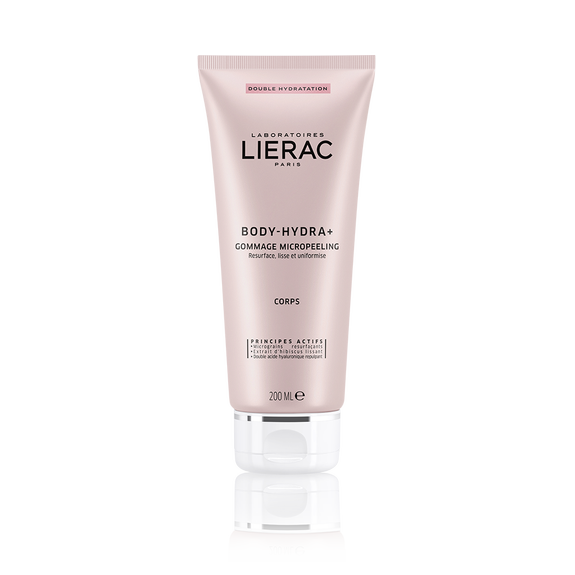 LIERAC BODY-HYDRA+ DOUBLE HYDRATION MICROPEELING SCRUB 200ML