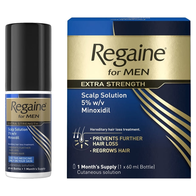 Regaine For Men Extra Stregth Solution 5% Triple Pack from YourLocalPharmacy.ie